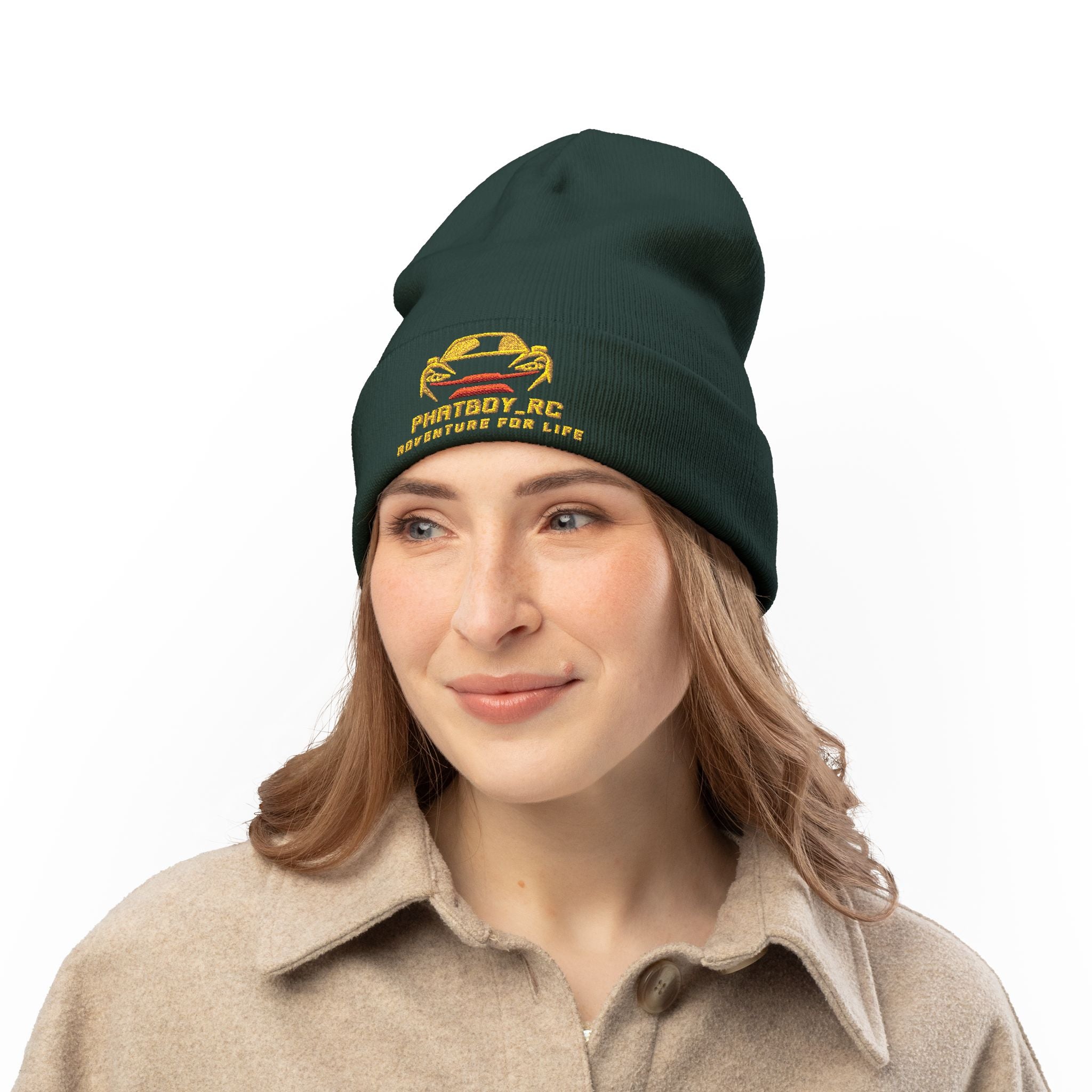 Phatboy RC Embroidered Sports Knit Beanie