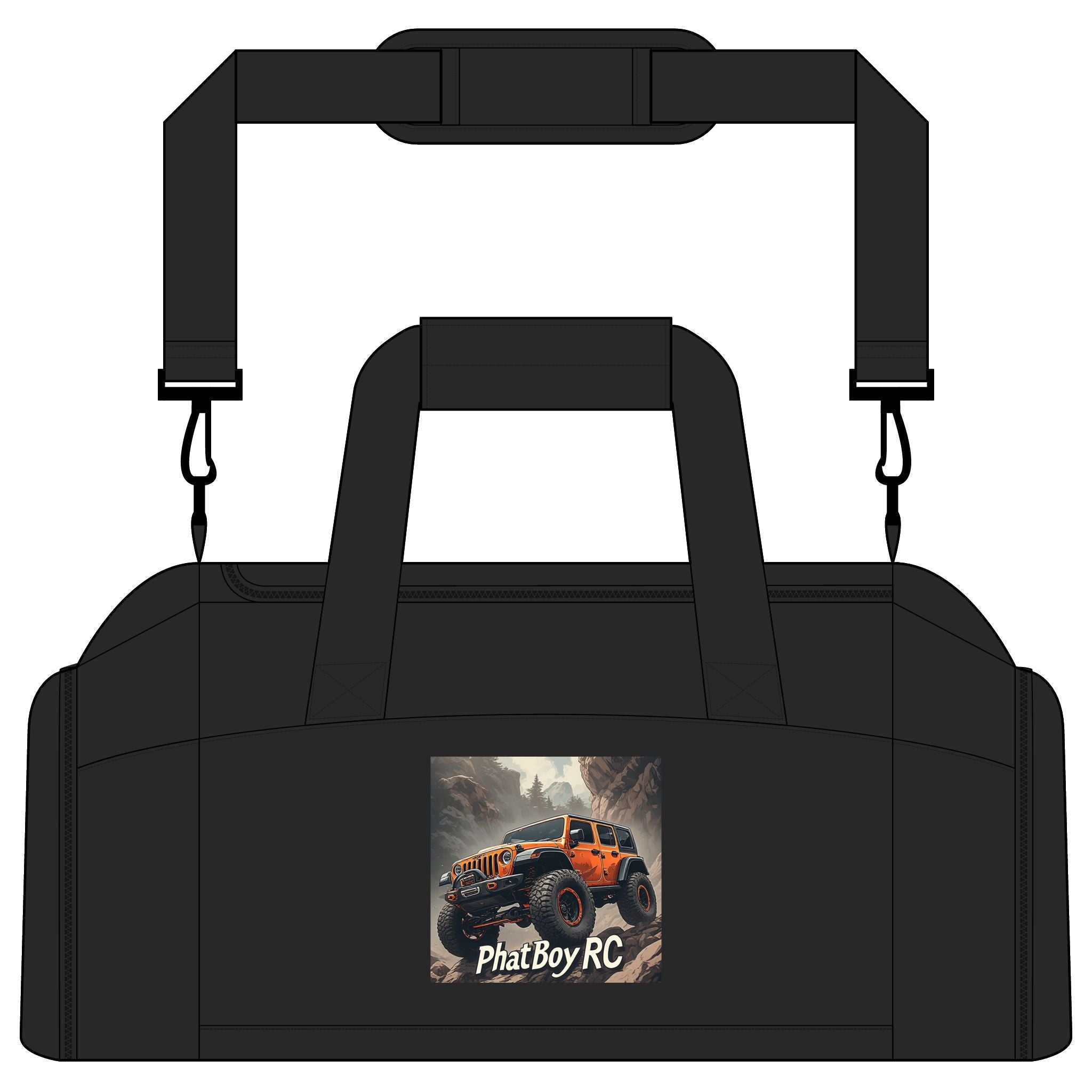 Off-Road RC Duffle Bag — "Phatboy RC" Gym Bag