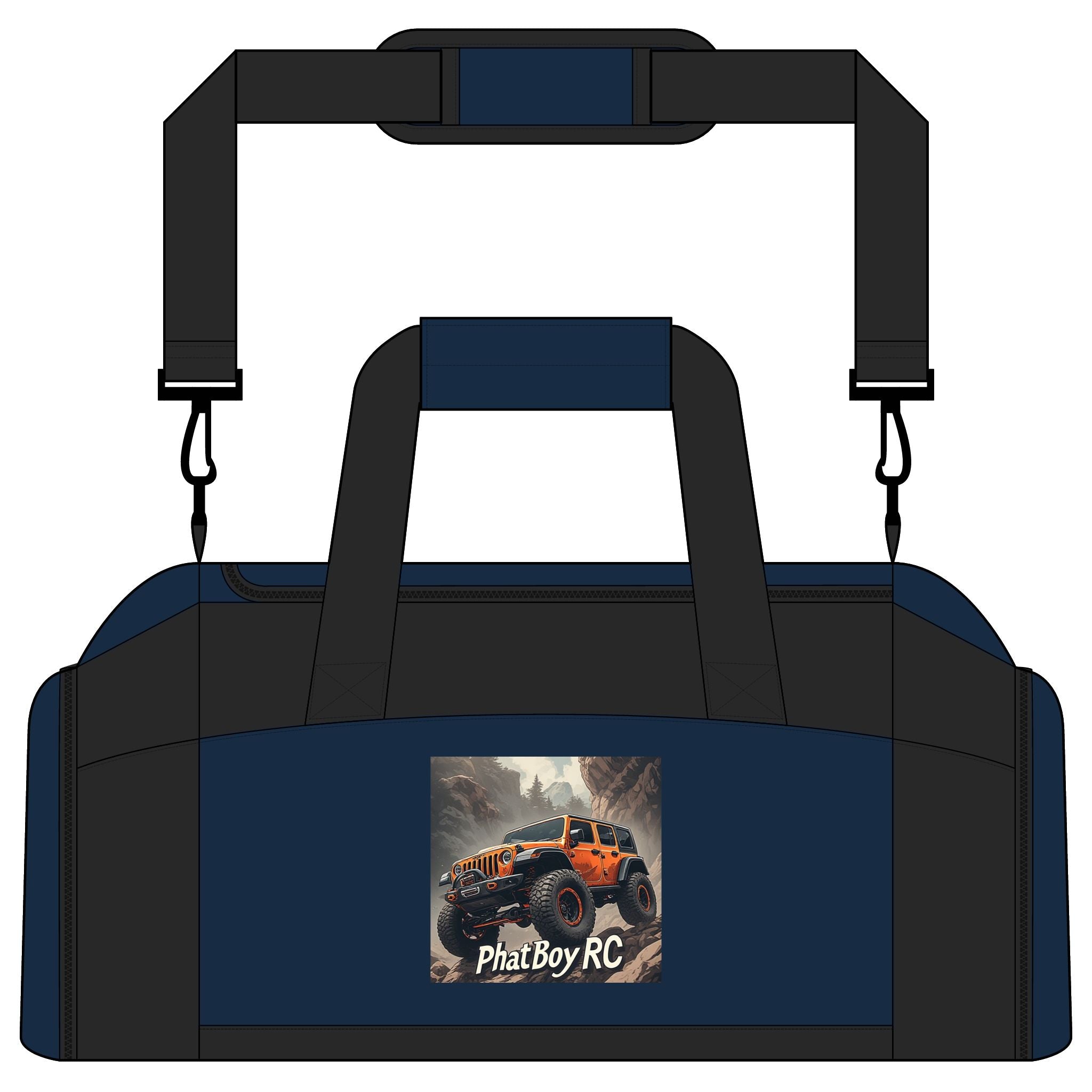 Off-Road RC Duffle Bag — "Phatboy RC" Gym Bag