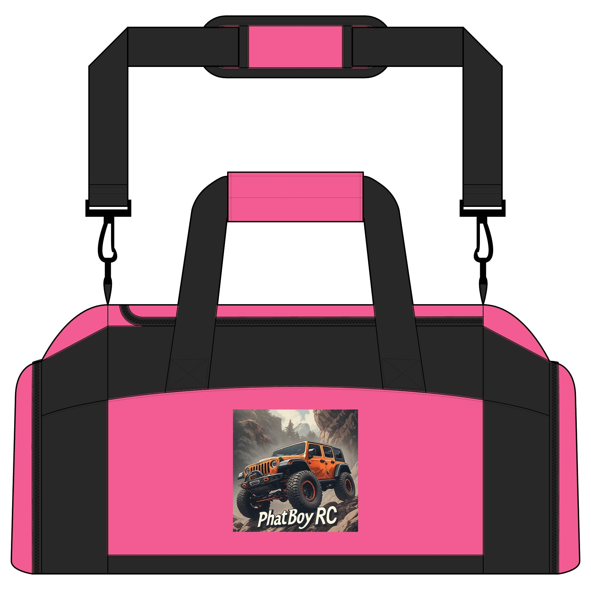 Off-Road RC Duffle Bag — "Phatboy RC" Gym Bag