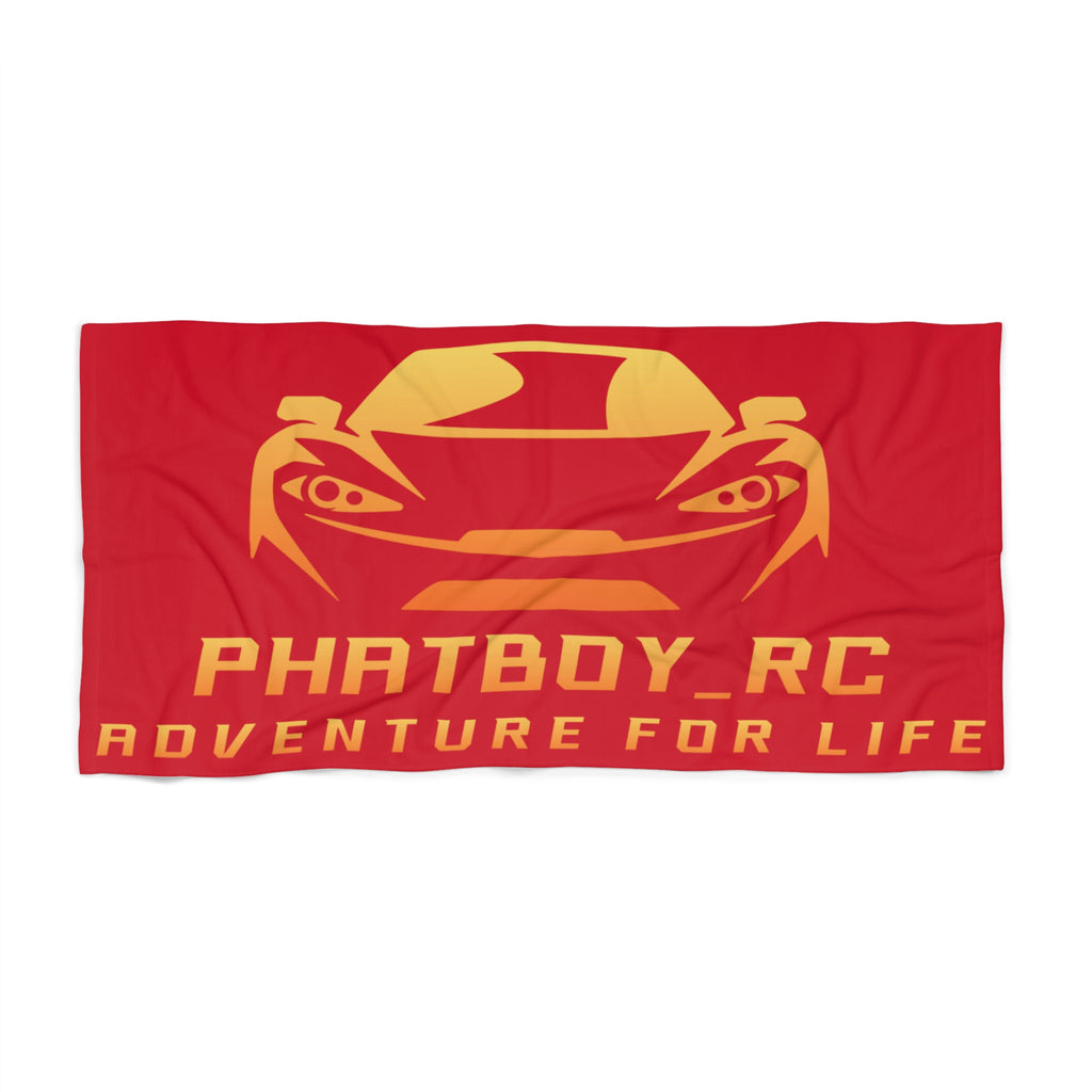 Phatboy RC Adventure For Life" Beach Towel