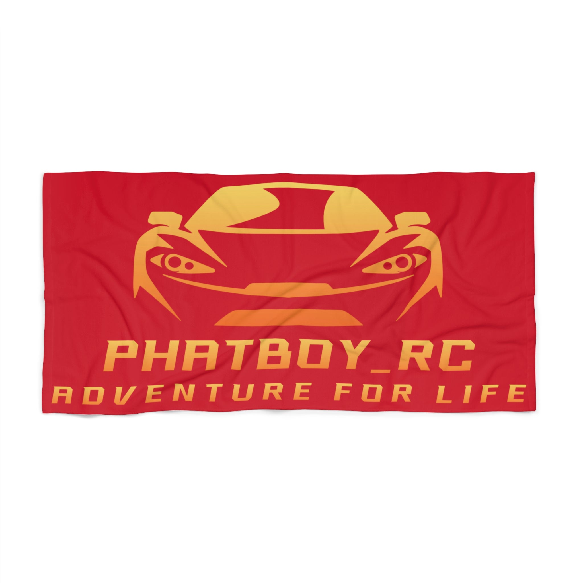 Phatboy RC Adventure For Life" Beach Towel