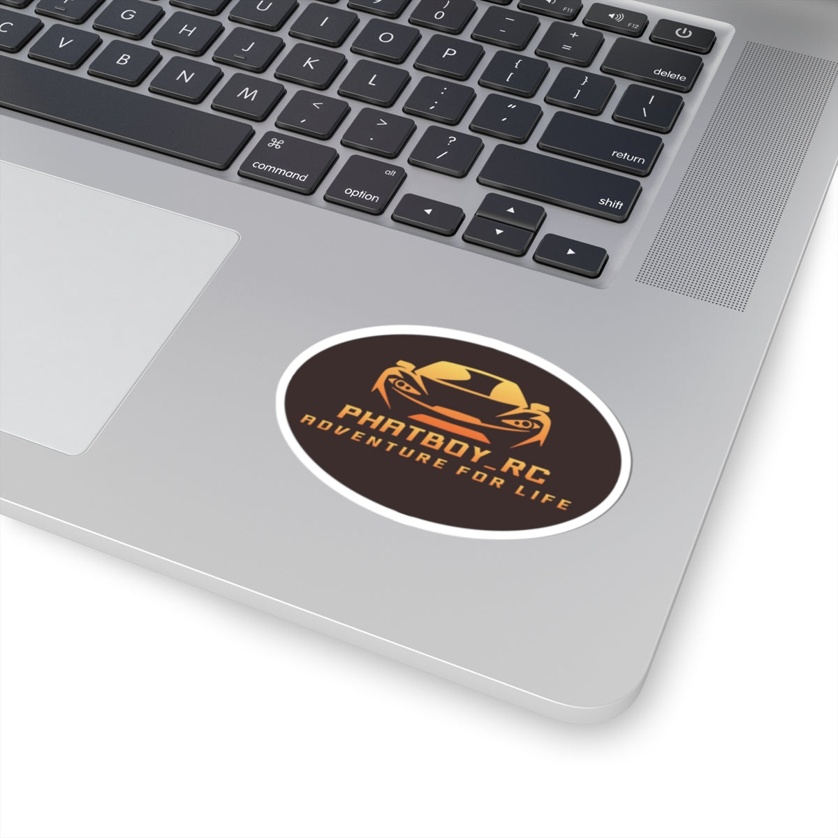Phatboy RC "Adventure For Life" Oval Kiss-Cut Decal