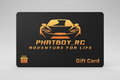 Phatboy RC Gift Card with matching colors